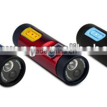 mini sports head camera with torch function