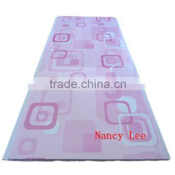 pink 25cm*8mm pvc ceiling panel