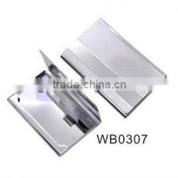 stainless iron business name card holder