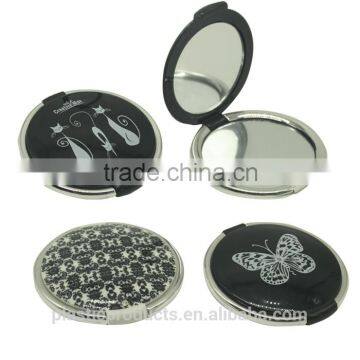 Plastic folding Double Sides round pocket Mirror                        
                                                Quality Choice