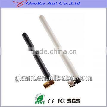 High Performance 3dBi Antenna 2.4G Flexible Wifi Antenna With SMA Wireless 2400-2483MHz Rubber Car Antenna