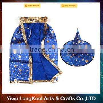 Wholesale low moq witch cape costume for halloween cosplay cape dresses for party