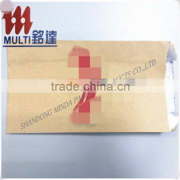 Manufacturer Supplier Stripe White Kraft Paper Bag photo-3