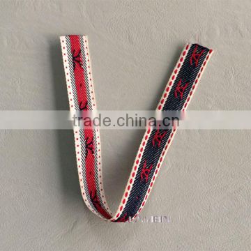 High density jacquard ribbon jacquard woven tape