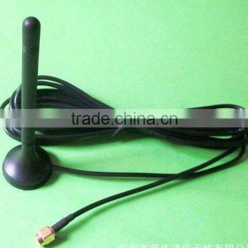 2.4G efficient black sucker antenna