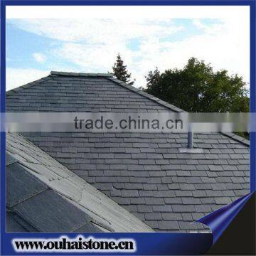 hot sale colorful natural black slate transparent roof tile