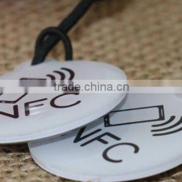 NFC Epoxy Key Tag 28 mm Circle - NXP NTAG203