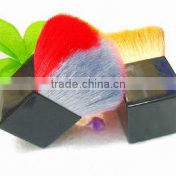 square handle colorful make up kabuki brush