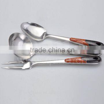 Wholesale Stainless Steel Utensils With Plastic Handle photo-3