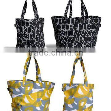 Typography Alpha Tote Bags