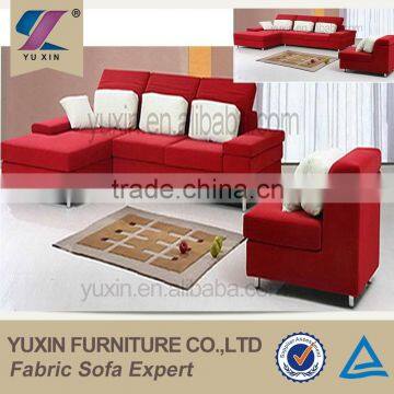 red sectional home use mini kid sofa