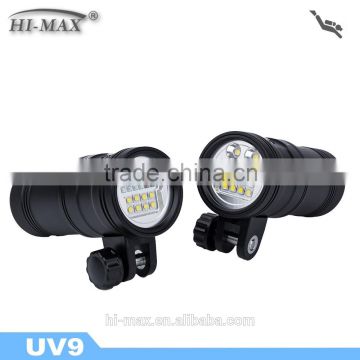 Hi Max UV9 Diving Video Light 50000 Lumen Flashlight                        
                                                                                Supplier's Choice