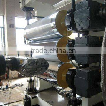 pvc roofing sheet extrusion line