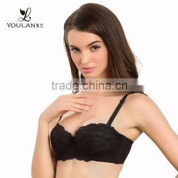 Factory Price High Quality Half Cup Push Up Padded Bra