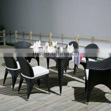 Outdoor rattan hanging lounger furniture rattan table