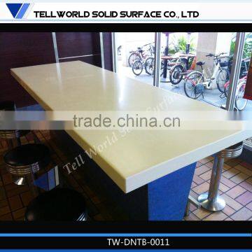 White Round Hot Sale Dining Modern Coffee Table and Chairs