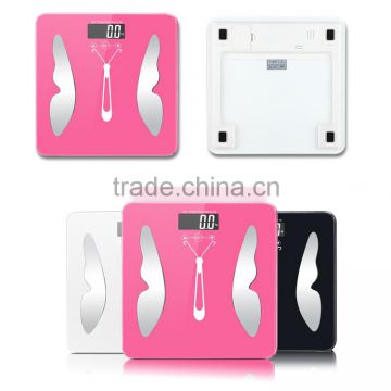 electronic body fat BIA human body composition analyze scale 180kg digital body fat weighing scale