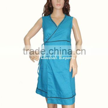 2868 Cotton dresses Cotton casual Dress beach wear dress patch work dress party wear dress