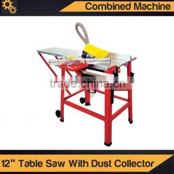 12" Table Saw With Dust Collector