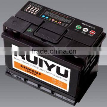 Producing Top Quality Lead Acid 12V72AH DIN72 Dry Charged Auto Car Battery with Best Wholesale Price