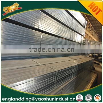 Q235 Pre galvanized square tube