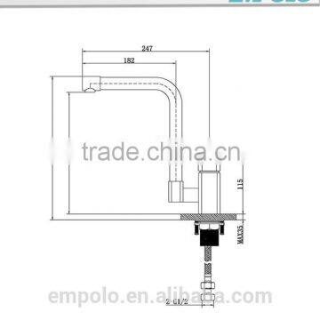 Kaiping Factory Unique Design Flexible Spout Kitchen Faucet 13 2105 photo-2