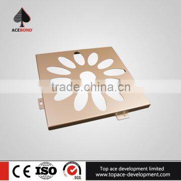 Various Colors 300*600mm Aluminum Veneer Panel Lobby Facade photo-6