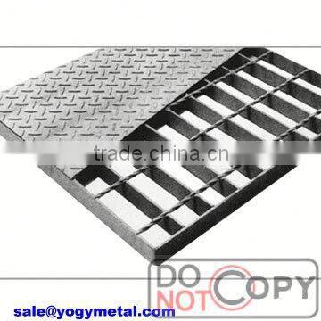 Heavy duty road drainage steel grating cover stainless steel