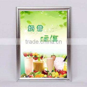 Qianzhihe Design Aluminum Silver Snap Poster Frame