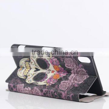 Painting Ultra Thin Leather Case for Sony Xperia Z2