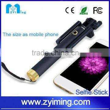 Zyiming hot selling new products bluetooth selfie stick YM-Z07-6V selfie stick tripod for smart phone