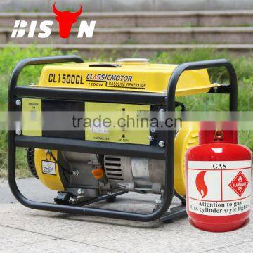 BISON(CHINA) Light Weight Easy Carry Mini Gas Generator With Strong Frame