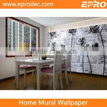 Unique art house wallpaper for kitchen