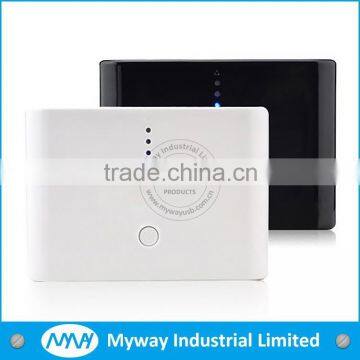 large capacity tablet rechargeable battery portable power bank mobile power supply with dual output