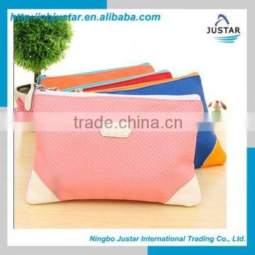 Promotional Cheap New Product High Quality PU Leather Cosmetic Makeup Bag