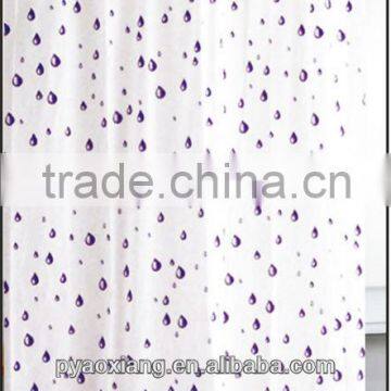 PEVA shower curtain liner for hotel or home goods