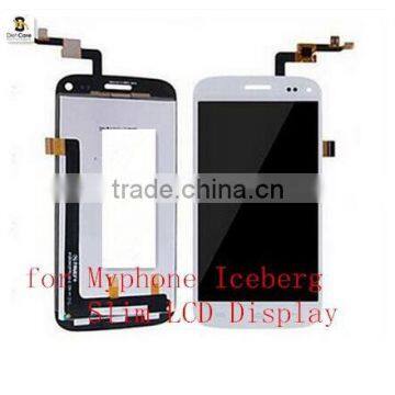 Touch Screen + LCD Display Assembly + Screen Protector for Myphone Iceberg Slim Black Color