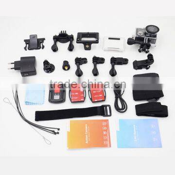 Be Unique !! Ausek Dual Lens 4K 30fps Wifi Sport Camera 2.4G Action Camera photo-6