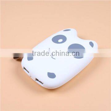 Wholesale Lovely Pea 9000mAh Cartoon Power Bank With 2 USB