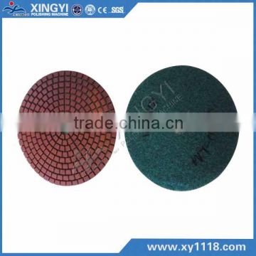 Economical stone polishing pad