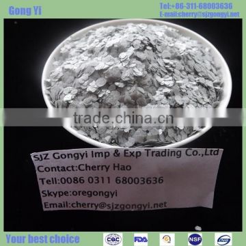 low price natual silver white mica flakes muscovite flakes for friction and sealing materials