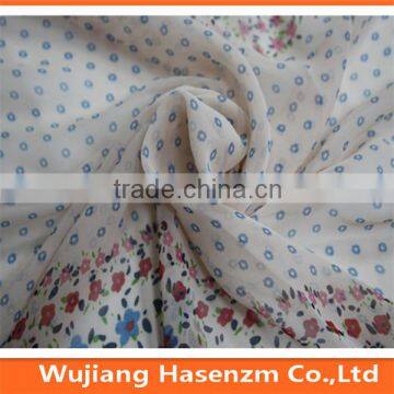 floral print chiffon blouse fabric