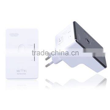 Wholesale New Design Wireless 2.4GHz/5GHz Dual Band WIFI Signal Repeater Booster WiFi Router 300Mbps Wi Fi Adapter photo-2