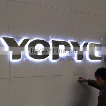 Factory price high quality diy led backlit metal channel letter sign