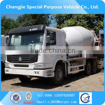 Factory sale high quality top grade howo 10 cubic meters concrete mixer truck for UAE