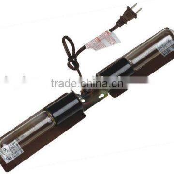 Double tube lighting fixtures