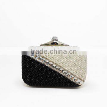 2015 Luxury Bead Embroidery Evening Clutch Handbag