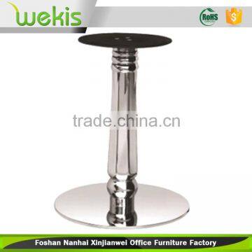 Coffee Restaurant Used Dining Chrome Cast Iron Table Base