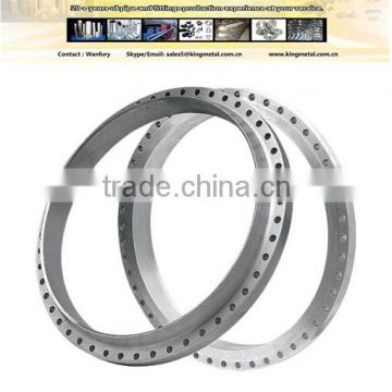 big diameter welded neck flange PN16 / stainless joint flange