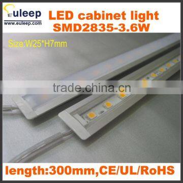 2700-3200k ,Epistar SMD2835,12-inch cabinet light hot sell in India ,led cabinet light with on/off switch
